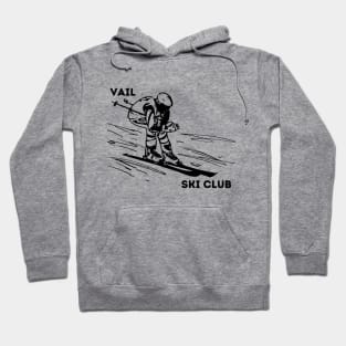 Vail Ski Club - Black - Skiing - Winter Hoodie